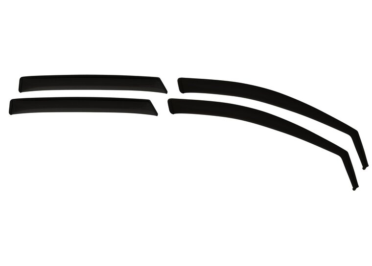 Zijwindschermen set van 4