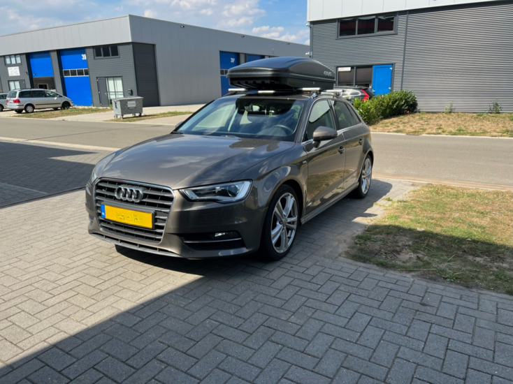 Audi A3 Sportback | N18 430 liter | Mat zwart | Model Crub