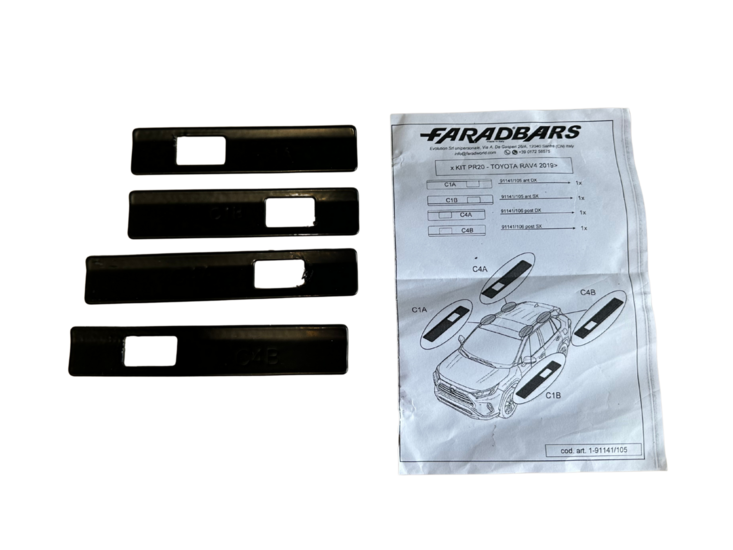 Afdekkap set Toyota Rav4