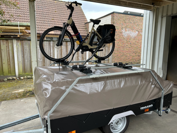 Aanhangwagen |2x Pesio fietsendragers