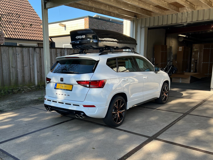 Cupra Ateca | N21 630 liter | Hoogglans zwart | Model Koral