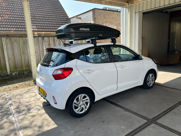 Hyundai i10 | N23 400 liter | Mat zwart | Model Koral