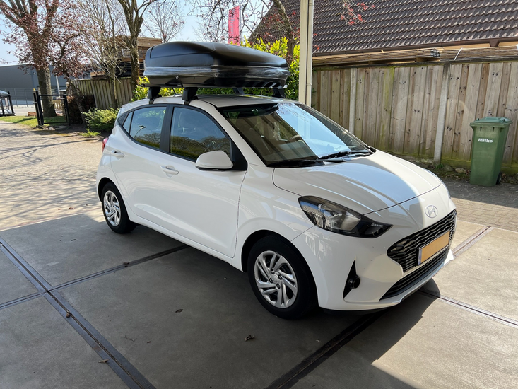 Hyundai i10 | N23 400 liter | Mat zwart | Model Koral