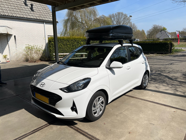 Hyundai i10 | N23 400 liter | Mat zwart | Model Koral