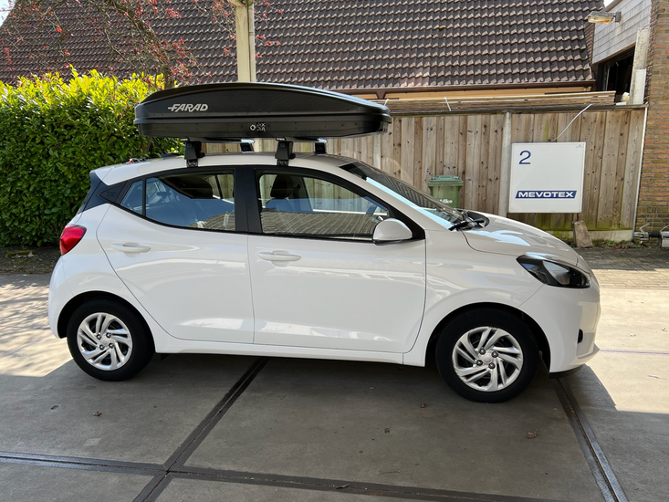 Hyundai i10 | N23 400 liter | Mat zwart | Model Koral