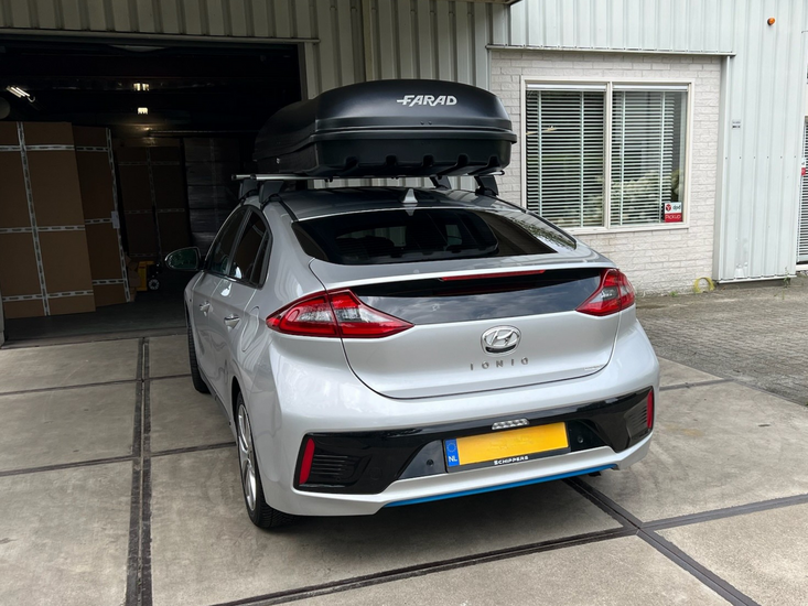 Hyundai Ioniq | N7 680 liter | Mat zwart | Model Marlin