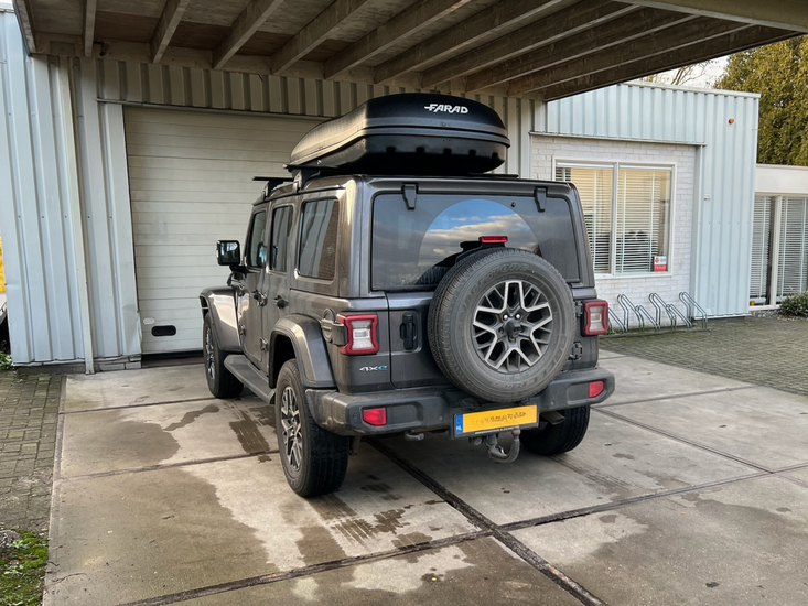 Jeep Wrangler | N7 680 liter | Mat zwart | Model Marlin