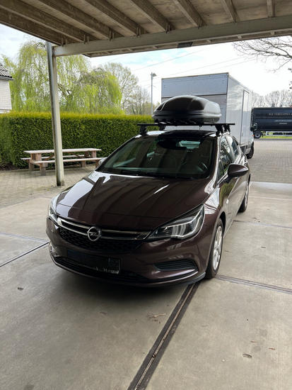 Opel Astra| N8 400 liter | Mat zwart | Model Marlin