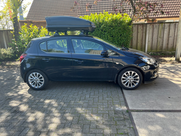 Opel Corsa | N23 400 liter | Mat zwart | Model Koral