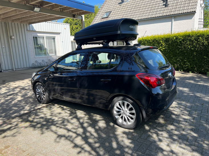 Opel Corsa | N23 400 liter | Mat zwart | Model Koral