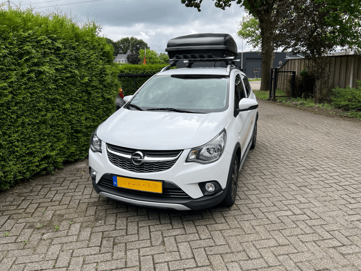 Opel Karl | N23 400 liter | Mat zwart | Model Koral