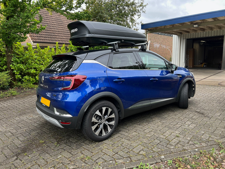 Renault Captur | N20 480 liter | Mat zwart | Model Koral