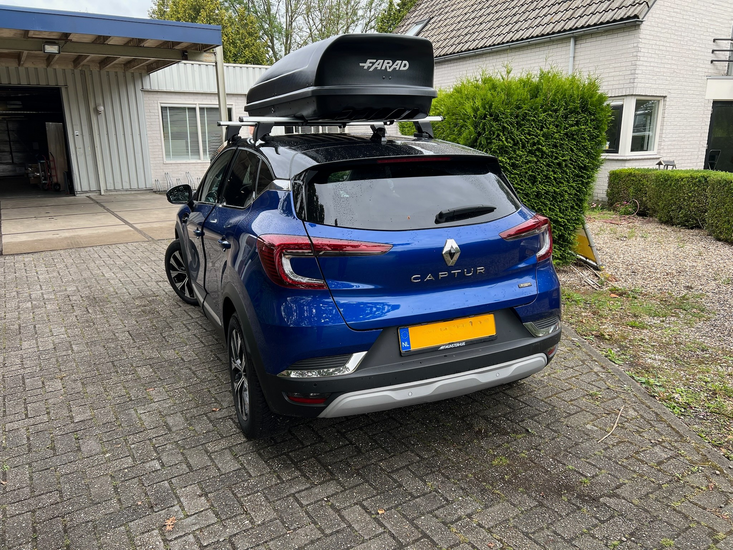 Renault Captur | N20 480 liter | Mat zwart | Model Koral