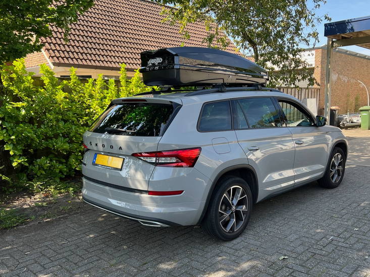 Skoda Kodiaq | N25 480 liter | Mat zwart | Model Raya