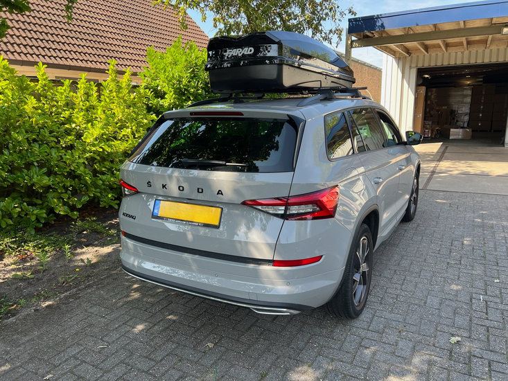 Skoda Kodiaq | N25 480 liter | Mat zwart | Model Raya
