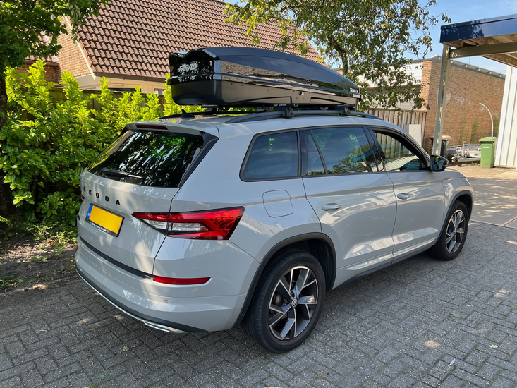 Skoda Kodiaq | N25 480 liter | Mat zwart | Model Raya