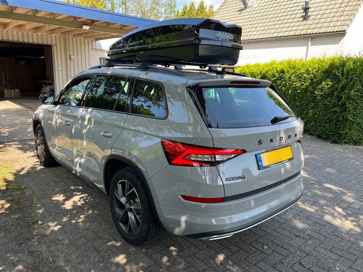 Skoda Kodiaq | N25 480 liter | Mat zwart | Model Raya