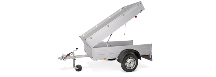 Dakdragers geschikt voor Anssems bagagewagen GTB750 VT1 211x126x83cm HX1ALU130AB