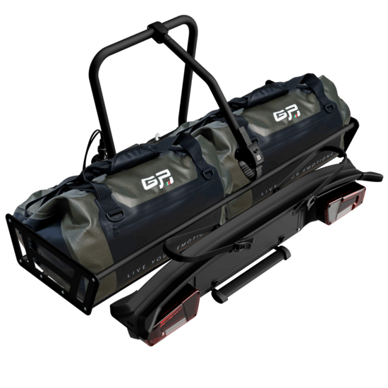 GP Saturn vakantieset met transportmand, fietskit en 2 waterproof tassen