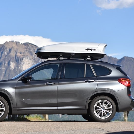 Dakkoffer 630 liter KORAL N21 grijs