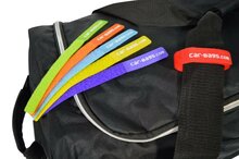 Bagage label set klittenband