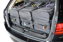 Bagage label set klittenband