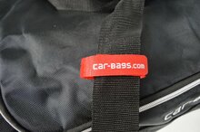 Bagage label set klittenband