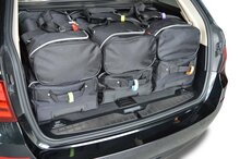 Bagage label set klittenband