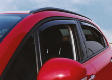 Zijwindscherm voor de Skoda Superb SW 2008-2015 5 deurs
