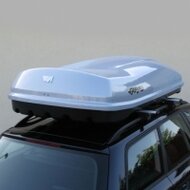 Dakkoffer 680 liter MARLIN N7 zilver hoogglans