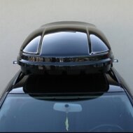 Dakkoffer 680 liter MARLIN N7 zwart hoogglans