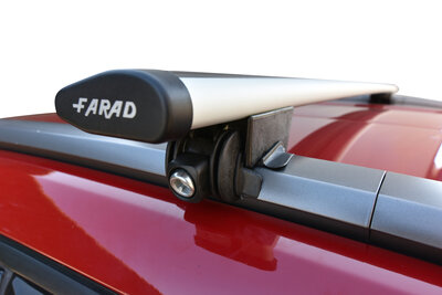 Dakdragers Ford Edge 2016 t/m 2020 Beamar 4 120cm aerodynamisch grijs